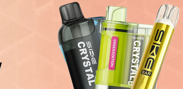 SKE Crystal Bar disposable vape flavours