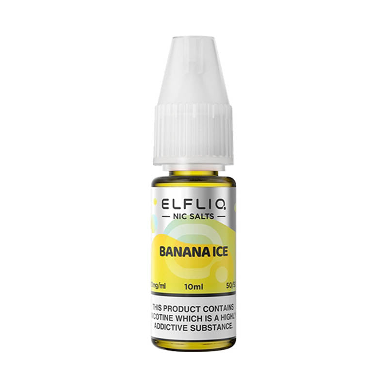 elfliq nic salts 10mg banana ice