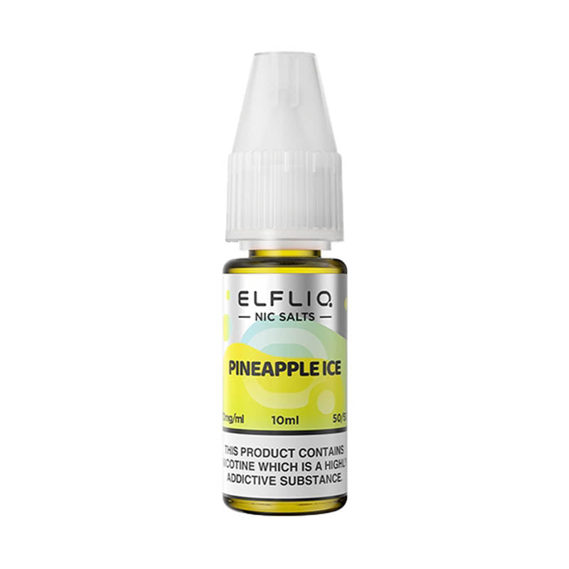 elfliq nic salts 10mg pineapple ice