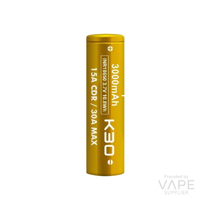 Vapcell K30 18650 3000mAh Rechargeable Battery