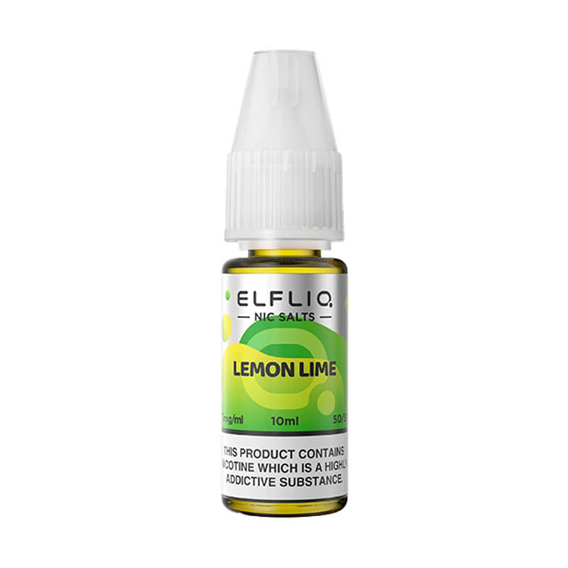 elfliq nic salts 5mg lemon lime