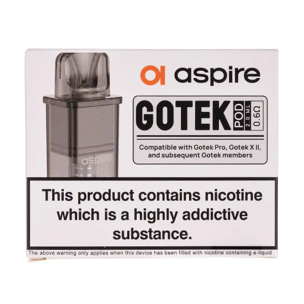 Aspire Gotek Replacement Pods - 2 Pack