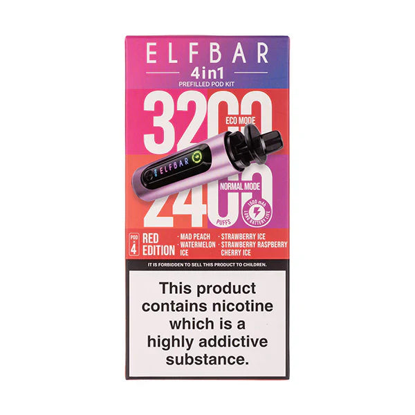 Elf Bar 4 in 1 Prefilled Pod Kit