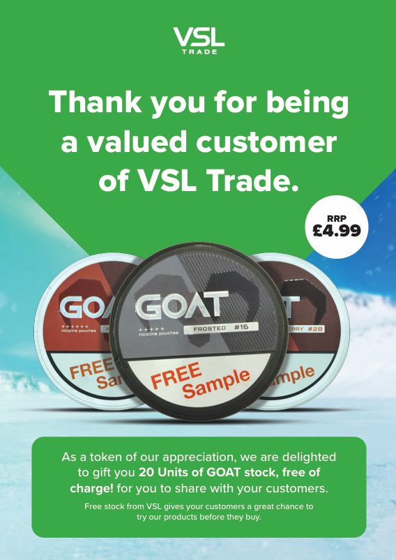 GOAT Thank You Letter