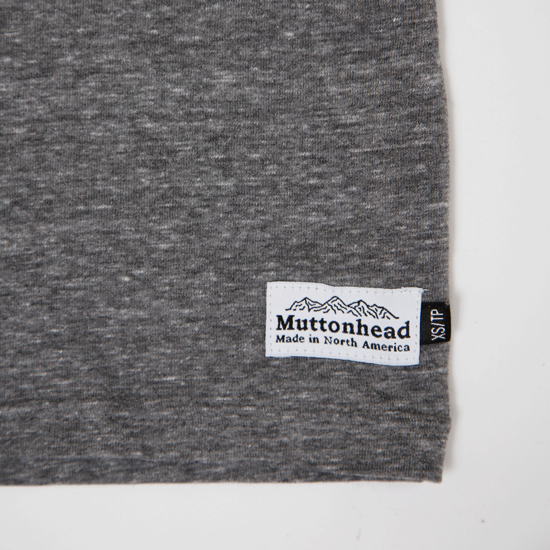 Camping Hoodie - Heather Grey Quilt