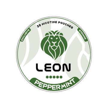 LEON Peppermint Nicotine Pouches – 20 Count