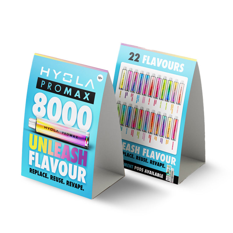 Hyola Pro Max 8000 Tent Card