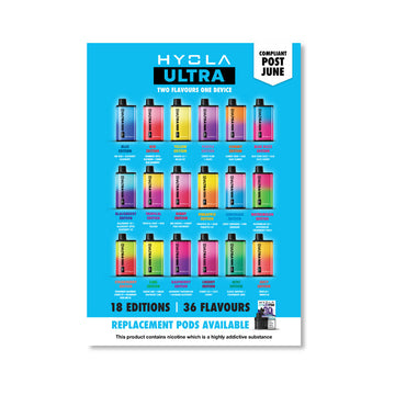 Hyola Ultra Flavour Poster