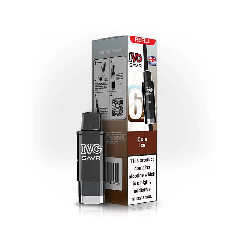 IVG Savr 3000 Cola Ice Prefilled Vape Pod + Refill