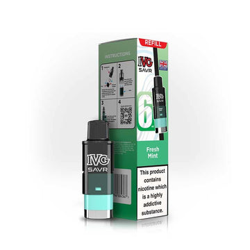 IVG Savr 3000 Fresh Mint Prefilled Vape Pod + Refill