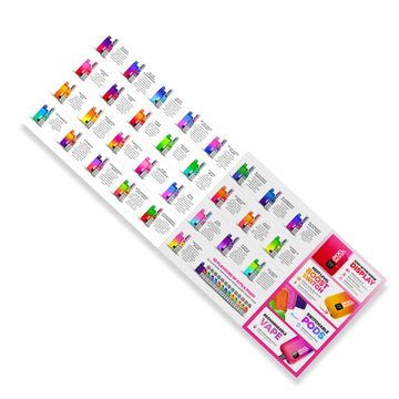 PIXL 8000 Flavour Descriptions A4 Leaflet