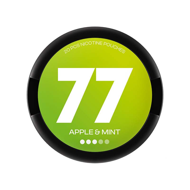 77 Medium Apple and Mint 10.4mg Nicotine Pouches