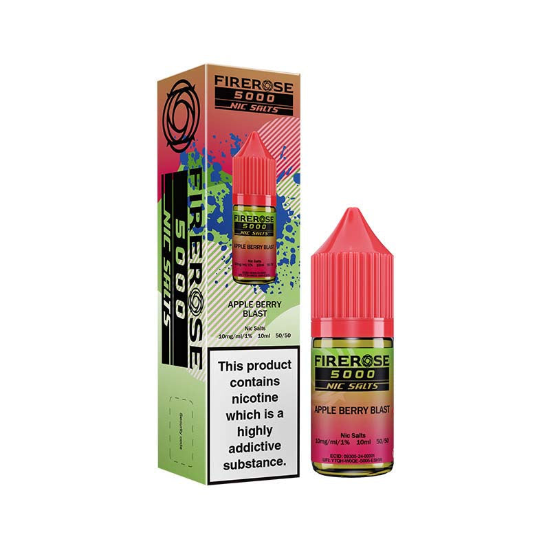elux firerose 5000 nic salt apple berry blast