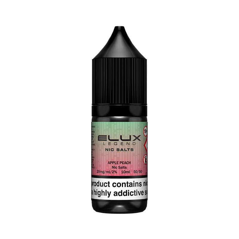 elux legend apple peach nic salt