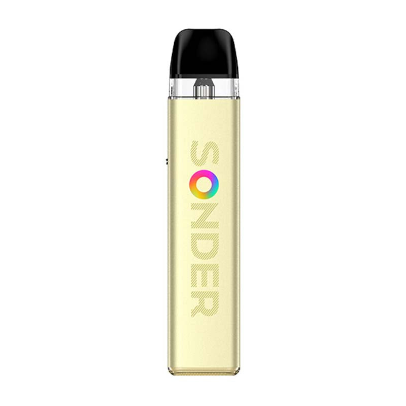 geekvape sonder q2 pod kit apricot yellow