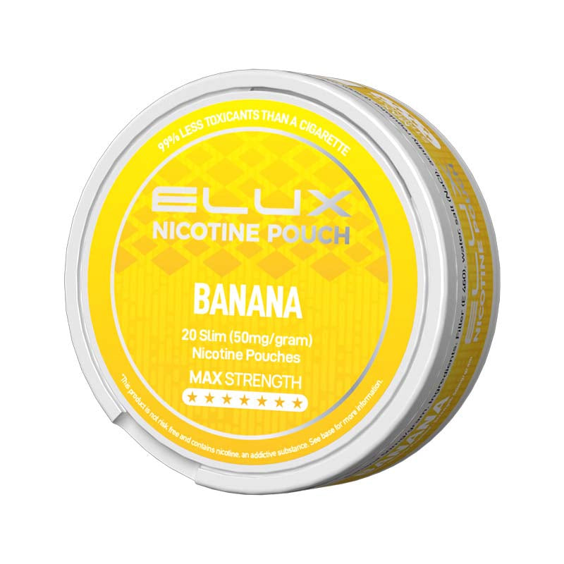 elux nicotine pouches 50mg banana