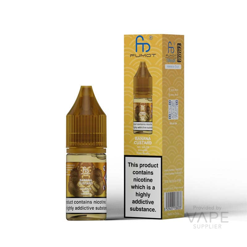 RandM Tornado 7000 Banana Custard 20mg Nic Salt E-liquid