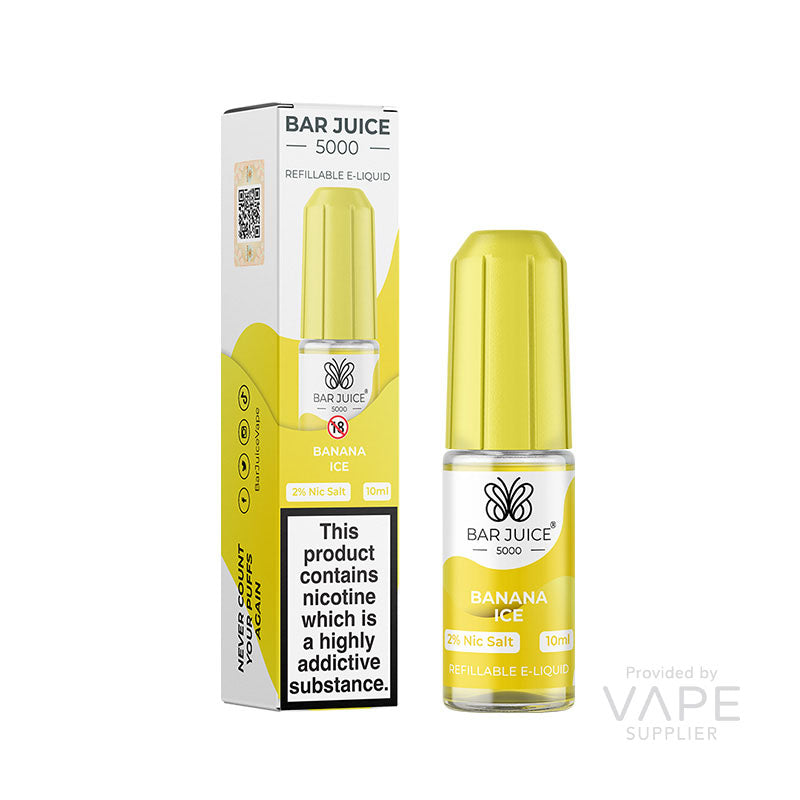 bar juice 5000 banana ice nic salt 20mg
