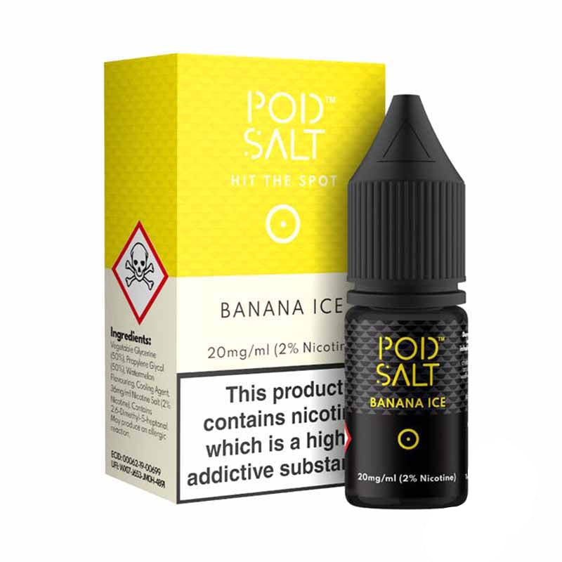 Pod Salt - Banana Ice - Nic Salt