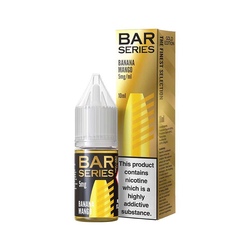 major flavor bar series nic salt 5mg banana mango gold edition