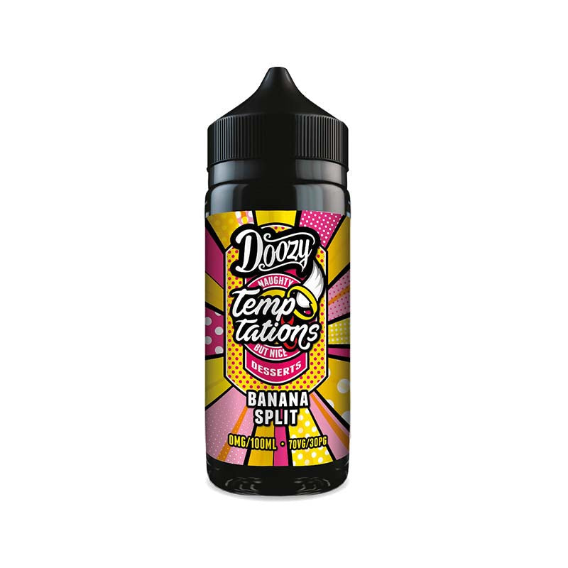 Doozy Temptations Banana Split 100ml Shortfill