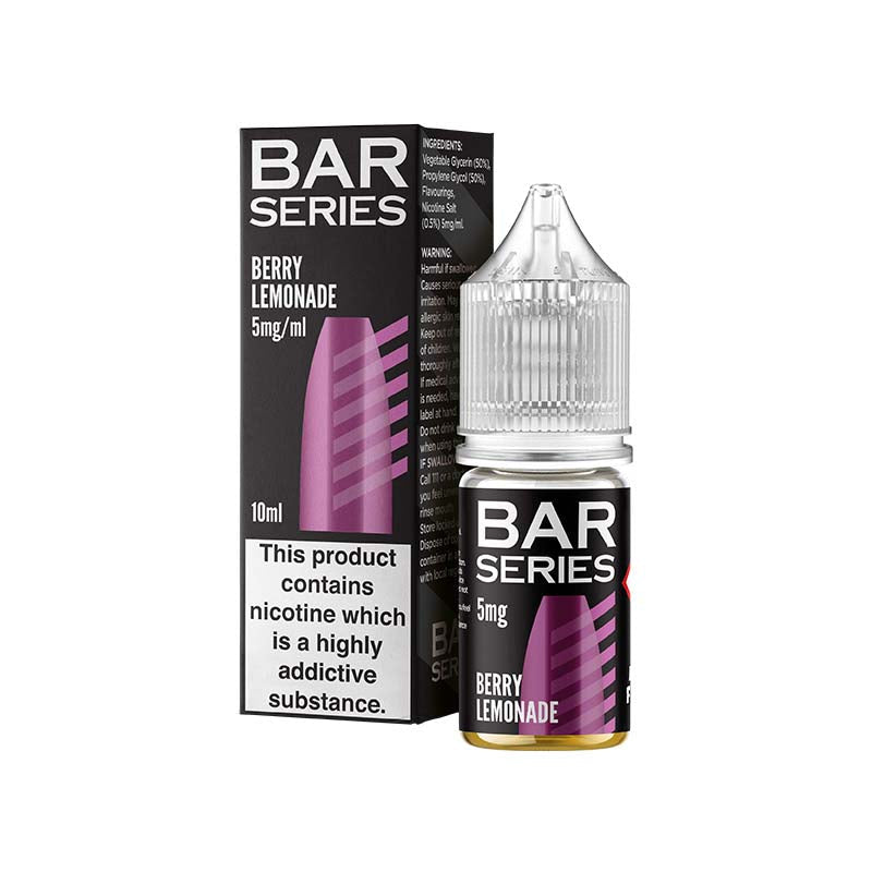 bar series 5mg nic salt berry lemonade