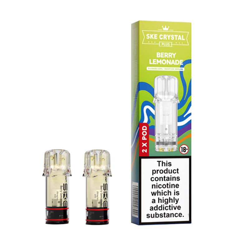 SKE Crystal Plus Berry Lemonade 20mg Prefilled Pods
