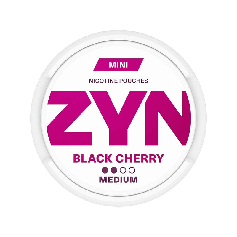 zyn nicotine pouches 3mg black cherry