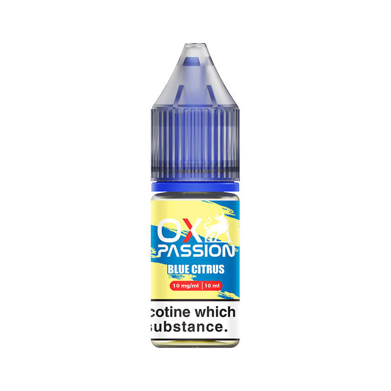 oxva ox passion 10mg nic salt blue citrus