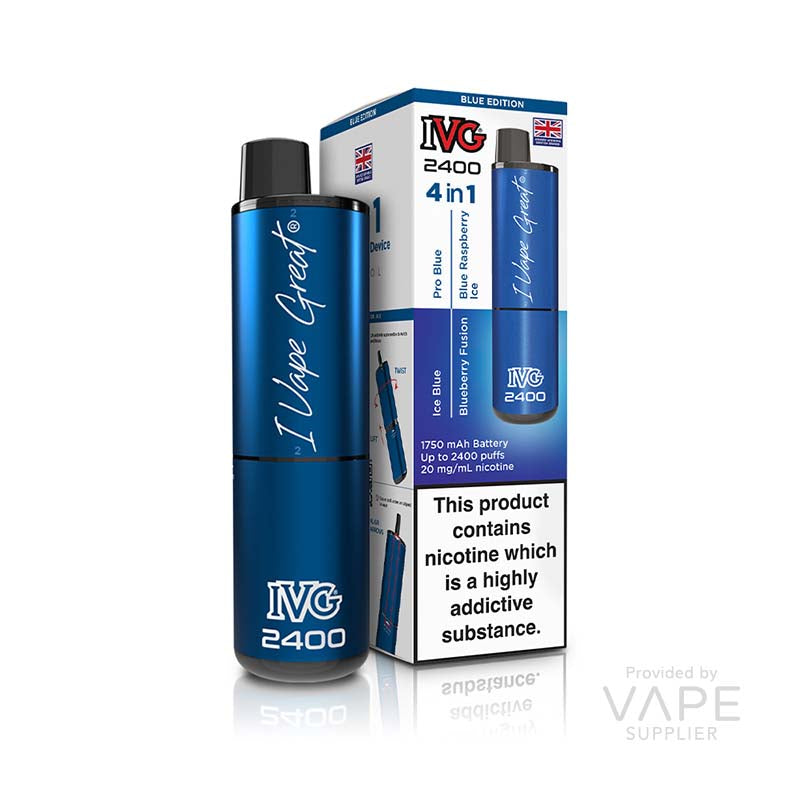 ivg 2400 4 in 1 20mg rechargeable pod kit
