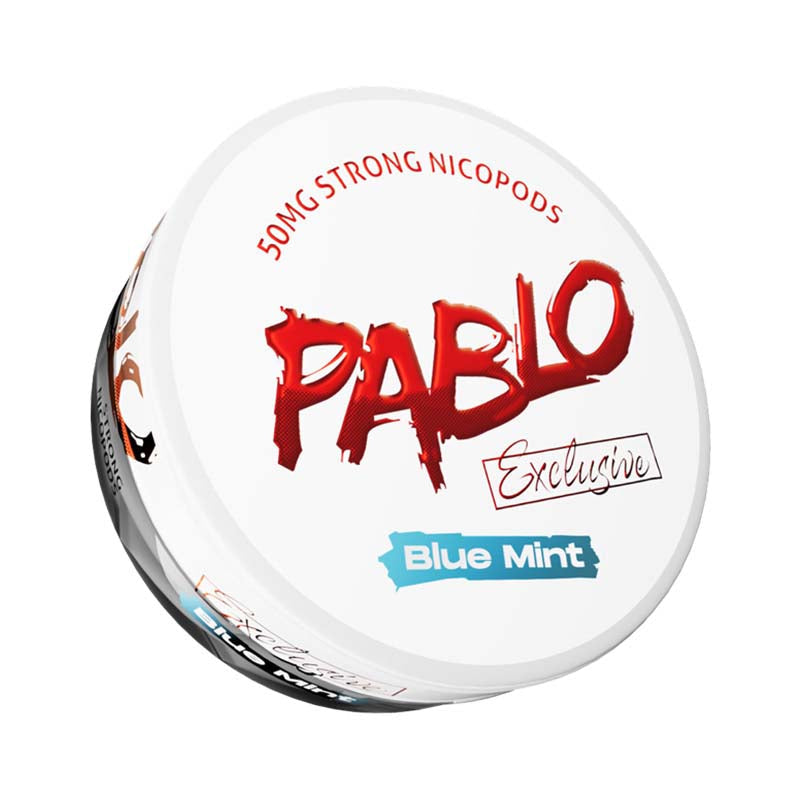 pablo exclusive 50mg nicotine pouches blue mint