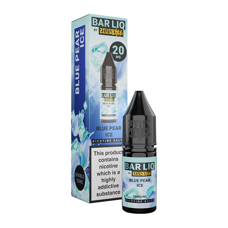 Zeus Juice Bar Liq Blue Pear Ice 20mg Nic Salt E-liquid