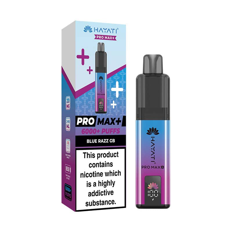 Hayati Pro Max+ 20mg Prefilled Pod Kit Blue Razz GB