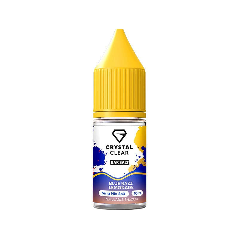 Crystal Clear Blue Razz Lemonade 5mg Nic Salt E-liquid