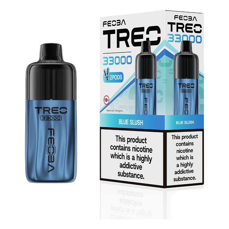 Feoba Treo 33K 20mg Prefilled Pod Kit Blue Slush