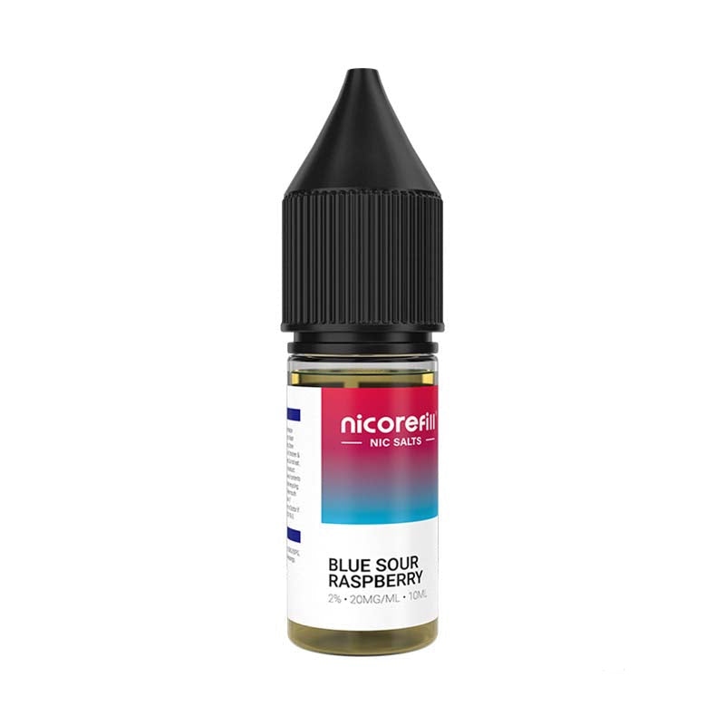 Nicorefill Nic Salts Blue Sour Raspberry 20mg Nic Salt E-liquid