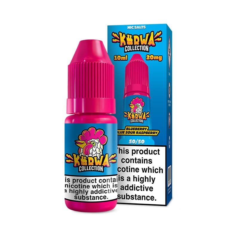 Kurwa Blackcurrant Purple Grape 20mg Nic Salt E-liquid
