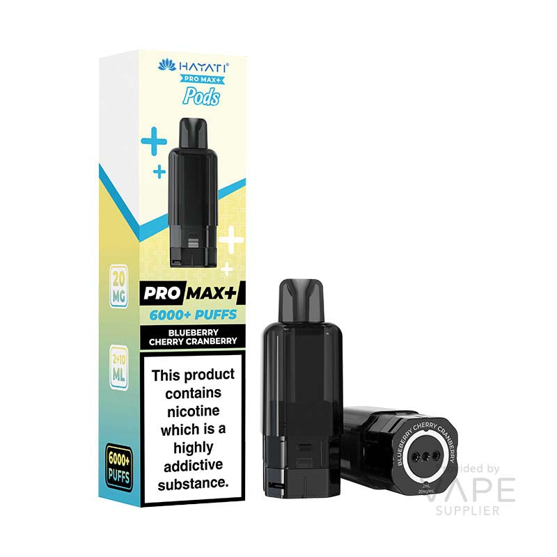 Hayati Pro Max+ Blueberry Cherry Cranberry 20mg Prefilled Pods