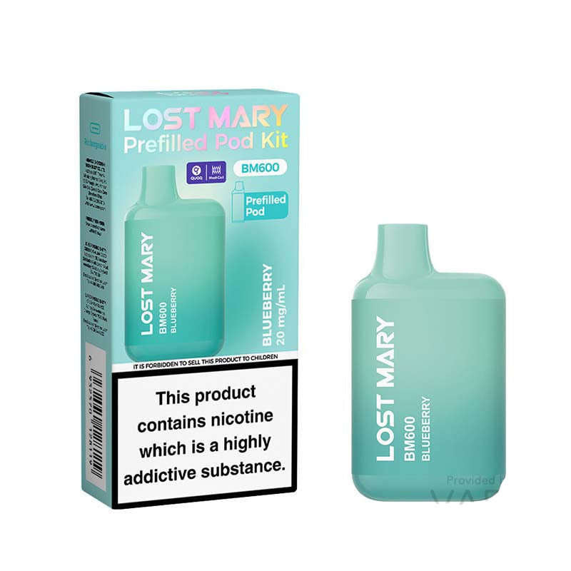 Lost Mary BM600 Prefilled Pod Kit Blueberry