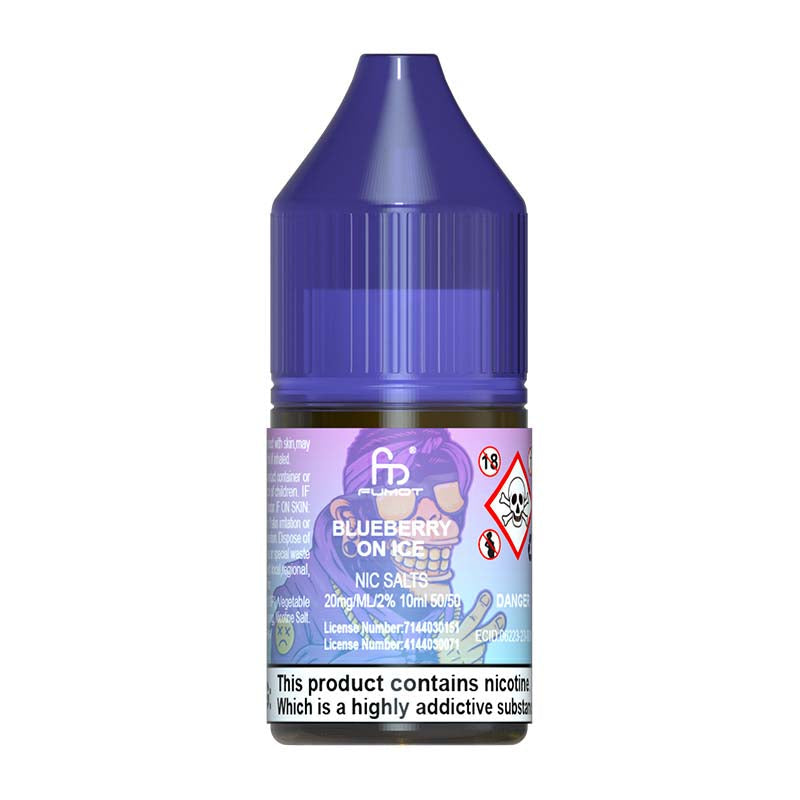 fumot randm 7000 nic salt blueberry on ice