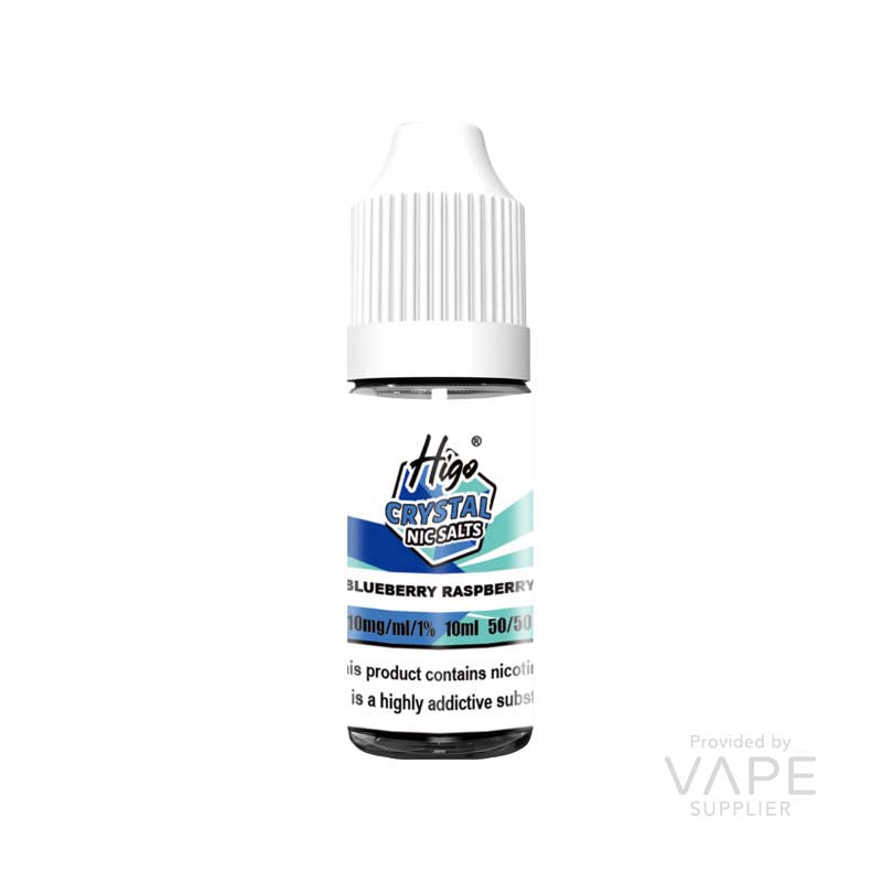 Higo Crystal Max Blueberry Raspberry 10mg Nic Salt E-liquid