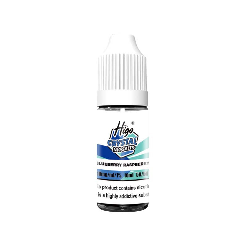 Higo Crystal Max Blueberry Raspberry 10mg Nic Salt E-liquid