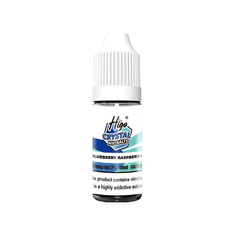 Higo Crystal Max Blueberry Raspberry 20mg Nic Salt E-liquid