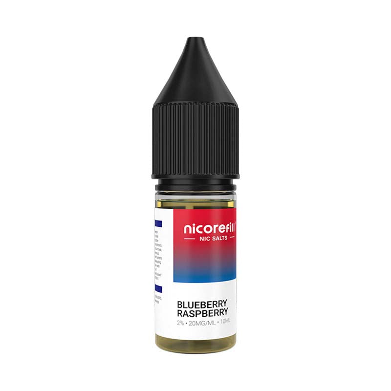 Nicorefill Nic Salts Blueberry Raspberry 20mg Nic Salt E-liquid