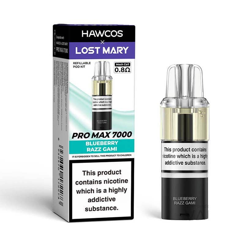HAWCOS x Lost Mary Pro Max 7000 Berry Fusion 20mg Prefilled Pods