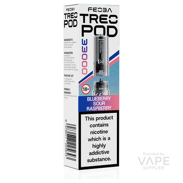 Feoba Treo 33K Blueberry Sour Raspberry 20mg Prefilled Pods