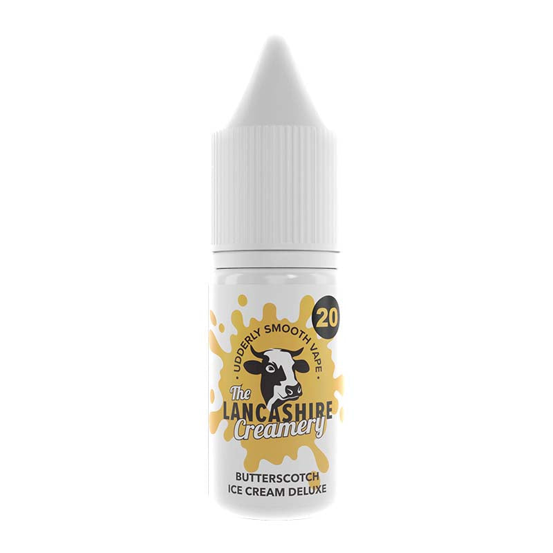Lancashire Creamery Butterscotch Ice Cream 20mg Nic Salt E-liquid