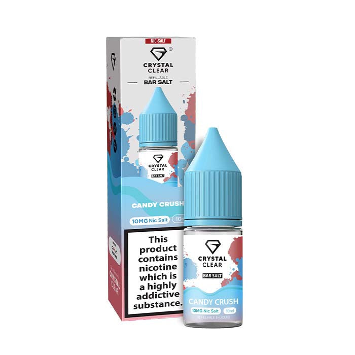 crystal clear nic salt candy crush