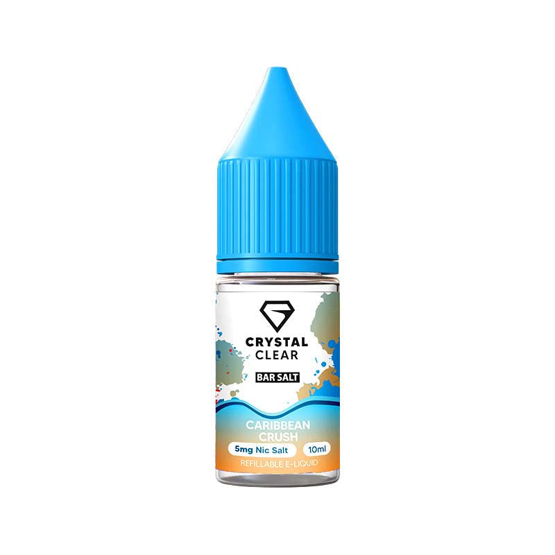 Crystal Clear Caribbean Crush 5mg Nic Salt E-liquid