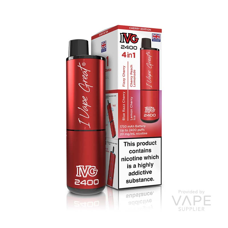 ivg 2400 4 in 1 20mg rechargeable pod kit